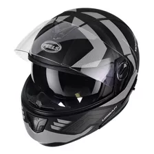 Capacete Preto Fosco/oceano Articulado Modular Robocop Peels Urban Sinc 2 