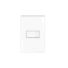 Conjunto Montado De 1 Interruptor Simples Com Placa 4x2 10a Branco Inovapro Alumbra Alumbra