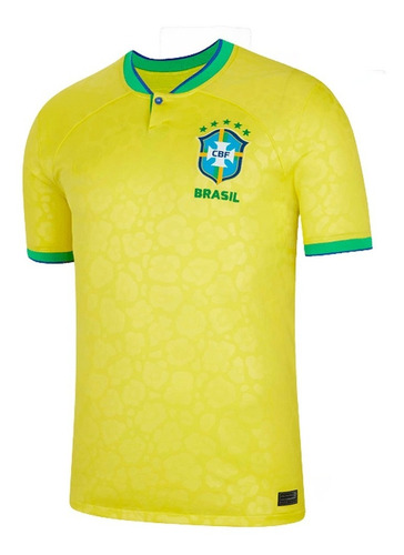 Camiseta Torcedor: Seleção Brasileira Amarela Masculina 