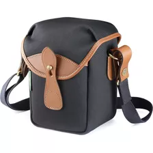 Billingham 72 Small Camera Bag (black Canvas/tan Leather)