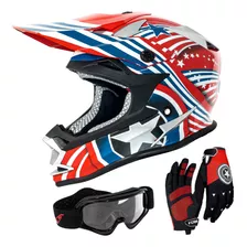 Vcan Vx38y - Gafas De Motocross Todoterreno Para Nios Y Jven