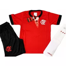 Conjunto Infantil Menino Flamengo Tamanho 4 Licenciado