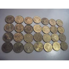 Lote De 30 Monedas Nacionales 10 Pesos Años 68 Y 69-