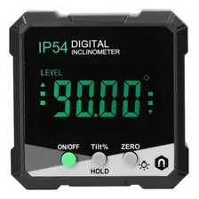 Ip54 4* 90° Inclinômetro Digital Portátil Lcd Retroiluminaçã