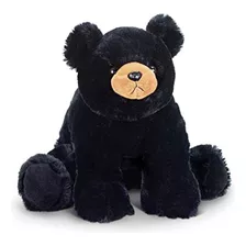 Oso De Peluche Negro Mediano