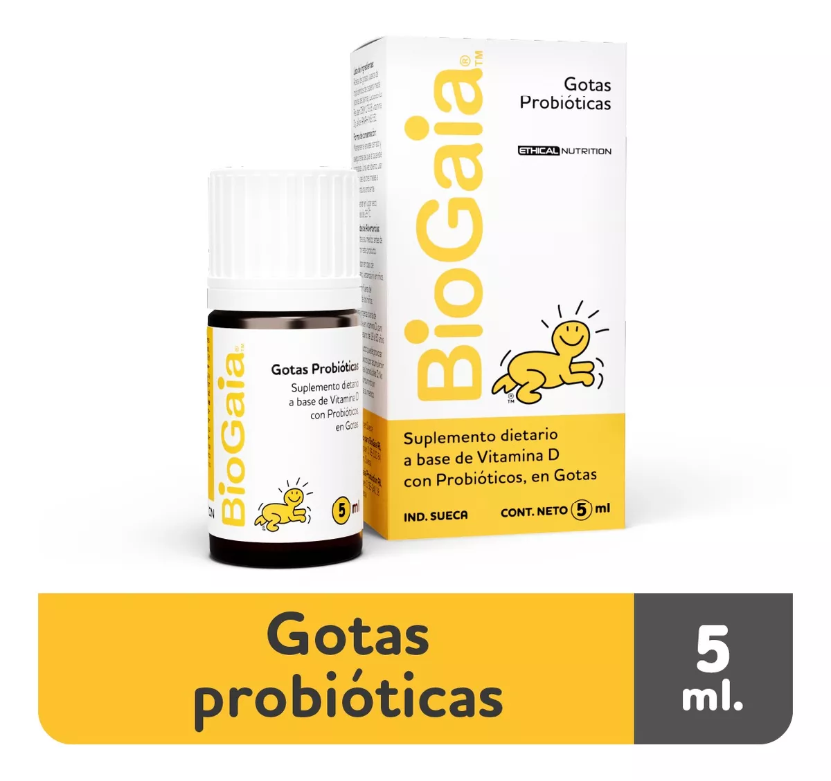 Biogaia Probióticos Estimula El Sistema Inmunitario X 5 Ml