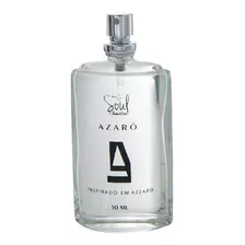 6 Unidades Deo Colônia Masculina Azarô 50ml Soul