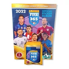 Álbum Fifa 365 2022 + Caja De 50 Sobres (250 Estampas)panini