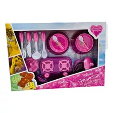 1 Juego De Cocina Princesas Frozen Disney Mayoreo Full Color Rosa