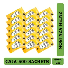 Mostaza Heinz Sachet 6g Caja 500 Unidades