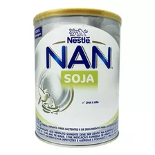 Fórmula Infantil Nan Soja 800g Nova Embalagem Kit C/2un