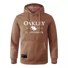 Blusa Moletom Oakley Califórnia Casaco Flanelado Especial