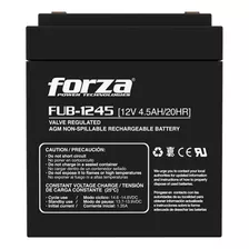 Bateria De Respaldo Forza Fub-1245 12v Recargable