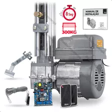 Motor Portão Eletrônico Basculante 1/4 Rápido Peccinin Cor Cinza Frequência 433mhz Tamanho Da Engrenagem 1/2 220v