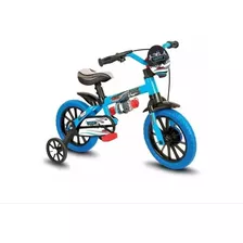 Bicicleta Aro 12 Infantil Menino Nathor Veloz 2 A 5 Anos