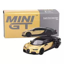 Mini Gt 1.64 Bugatti Chiron Super Sport Gold