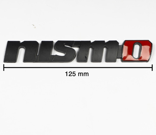 Emblema Logo Nissan Nismo Metalico 3d Adhesivo Tuning Karvas Foto 4