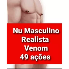 Imvu Nú Masculino Com Ações-entrega Imediata