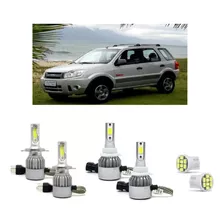 Kit Led Ecosport 2003 A 2011 2012 Farol Milha Alto Baixo