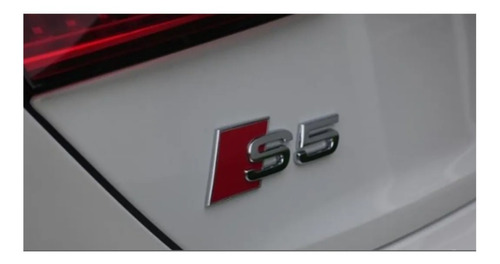 Emblema Audi S5 Cajuela Sline Sr5 A5 Metlico Bal Quattro Foto 2
