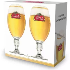 Copas Cerveceras Stella Artois Chalice, 330 Ml, 2 Piezas