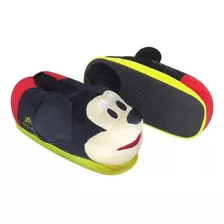 Pantufa 3d Pelúcia Mickey Mouse Infantil - Licenciado Disney