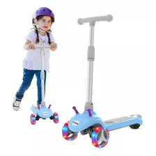 Patineta Elctrica Para Nios Gobazaar, Ruedas Con Luz Led, 3