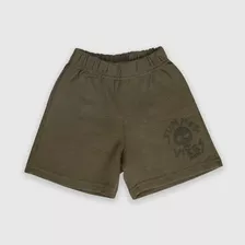 Bermuda Short Nene Niños Marca Grisino Algodón Estampado