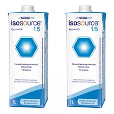 Isosource 1.5 Baunilha Kit Com 2 Caixas Total 2 Litros