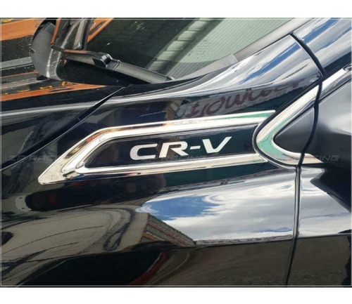 Molduras Laterales Emblema Para Honda Crv 2020 2021 2022 Foto 4