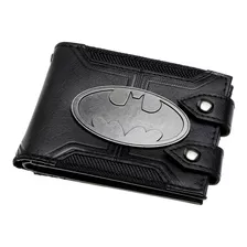 Cartera Billetera Caballero Batman Con Brche Para Regalo 