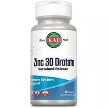 Zinc Orotato De 30mg De Kal - Unidad a $1454