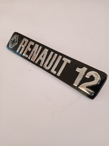 Emblema Letrero Renault 12 Clsico  Foto 2