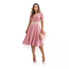 Vestido Evangélico Feminino Midi Soltinho