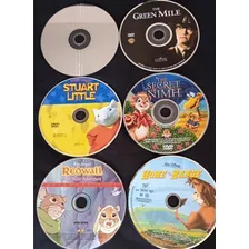 6 Dvd-the Green Mile-stuart Little-the Witches, Infantiles