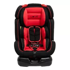 Butaca Infantil Para Auto Love 2036 Rojo Y Negro