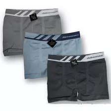 Kit 3 Cuecas Boxer Masculina Macio, Esticada, Confortável