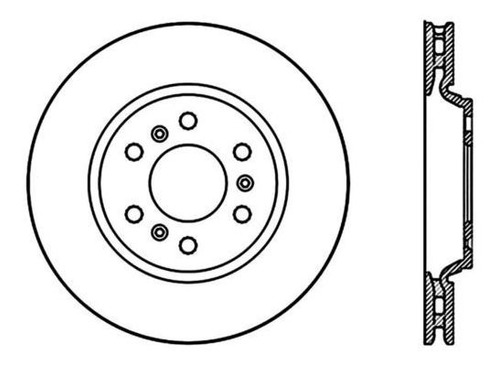 Disco Freno Del Chevrolet Uplander 3.9l V6 06-09 Foto 6