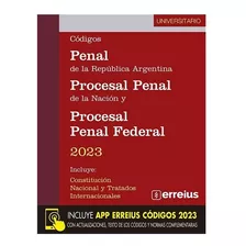 Código Penal + Procesal Penal De La Nación Y Federal - 3 En 1