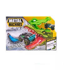 Lanzador Croc Attack - Pista Metal Machines - Vamos A Jugar