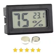 Termometro Medidor Medir Medição Temperatura Umidade Bateria