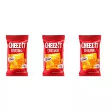 Snack Cheez-it Cheddar 115 Gramas - Kit 3x Unidades