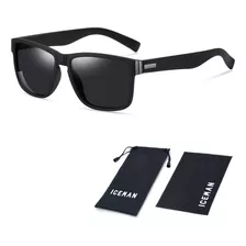 Óculos De Sol Masculino Polarizado Surfista Uv400 Iceman 253 Cor Preto