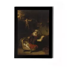 Quadro Rembrandt A Sagrada Familia