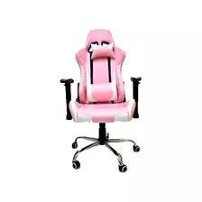 Cadeira Gamer Taicon Ta-ch2017 Branca E Rosa