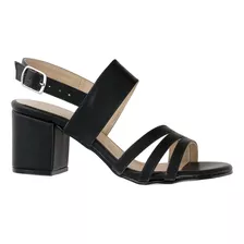 Sandalias Para Mujer / Negras 