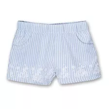 Short Con Flores Bordadas Para Bebe Mod.018-9002al Losan®