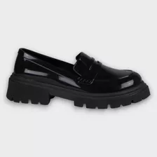 Sapato Mocassim Feminino Tratorado Flat