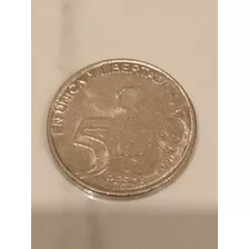 Vendo Monedas De 5 Pesos Con Error En La Letra S De Pesos