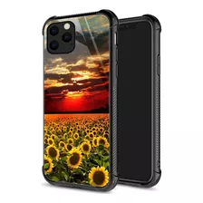 Funda Zhegailian Para iPhone 12/12 Pro Sunflower